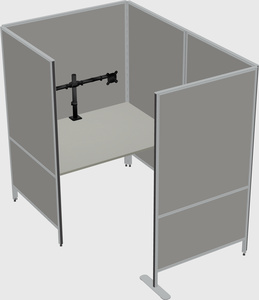 Small private panel system