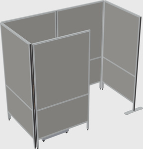 Small private panel system