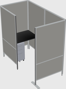 Small private panel system