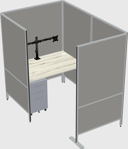 Small private panel system