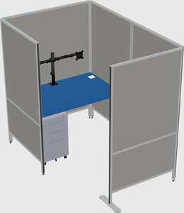 Small private panel system