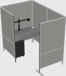 Small private panel system