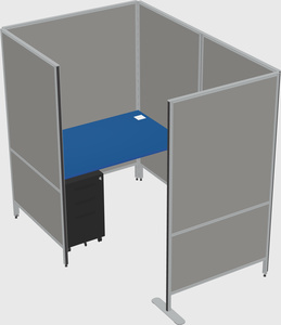 Small private panel system