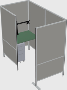 Small private panel system