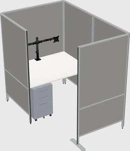 Small private panel system