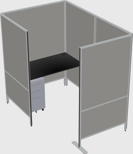 Small private panel system