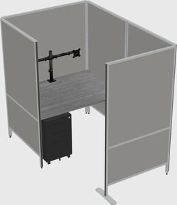 Small private panel system