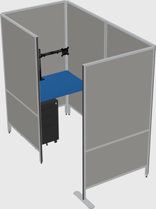 Small private panel system