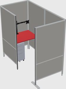 Small private panel system