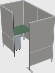 Small private panel system