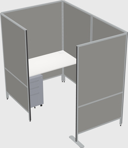 Small private panel system