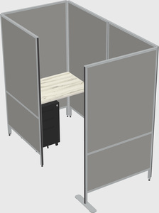 Small private panel system