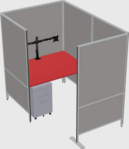 Small private panel system