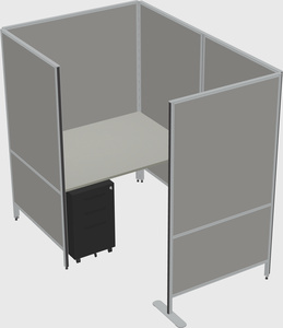 Small private panel system