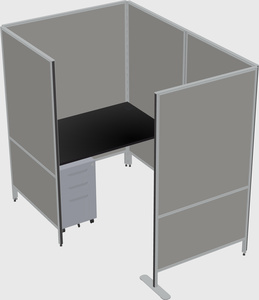 Small private panel system