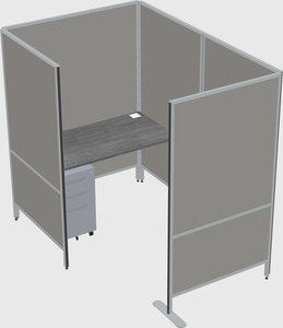 Small private panel system