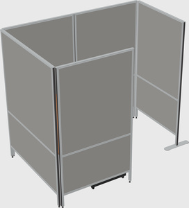 Small private panel system