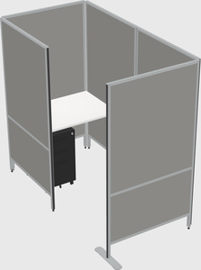 Small private panel system