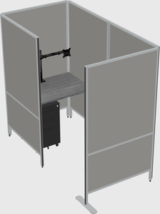 Small private panel system