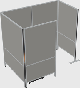 Small private panel system