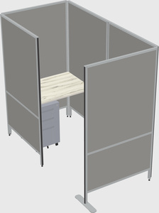 Small private panel system