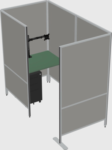 Small private panel system
