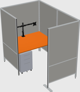 Small private panel system