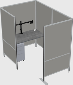 Small private panel system