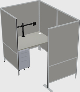 Small private panel system