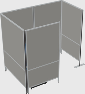 Small private panel system