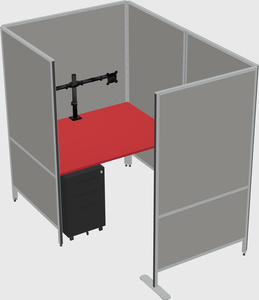 Small private panel system