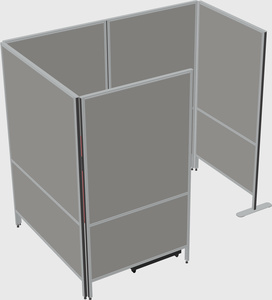 Small private panel system