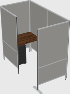 Small private panel system