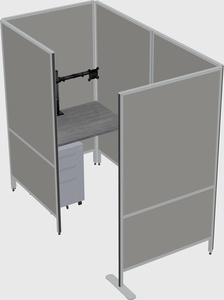 Small private panel system