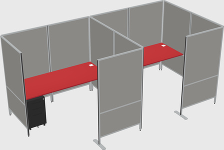 Flexible panel system with privacy