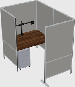 Small private panel system