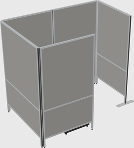 Small private panel system