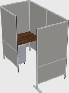 Small private panel system
