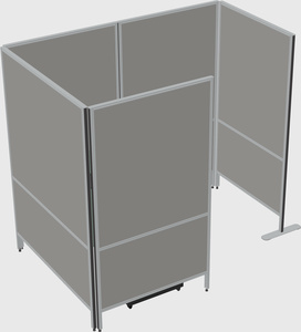 Small private panel system