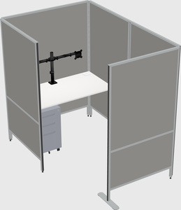 Small private panel system