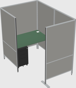 Small private panel system