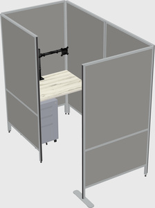 Small private panel system