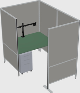 Small private panel system
