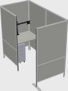 Small private panel system