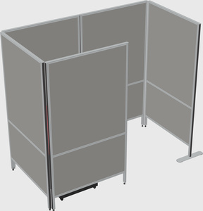 Small private panel system