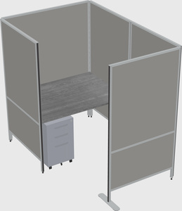 Small private panel system