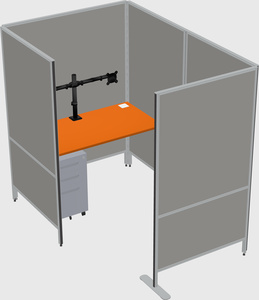 Small private panel system