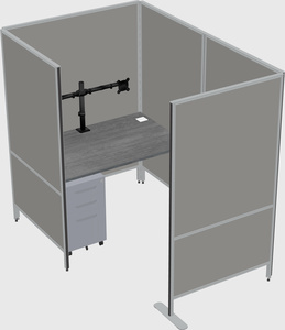 Small private panel system