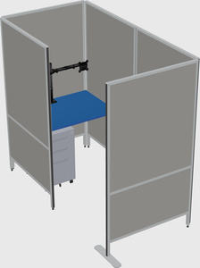 Small private panel system