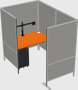Small private panel system